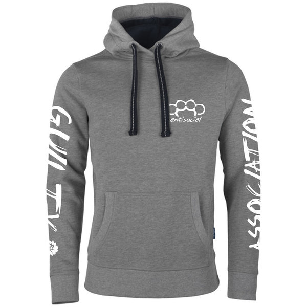Hoodie "guilty by association": unisex